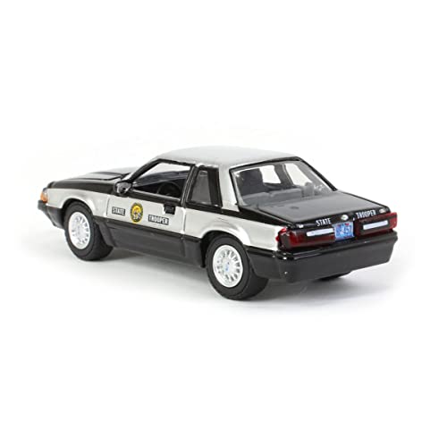 Greenlight 1/64 1993 Ford Mustang SSP North Carolina Patrol miniatura 4