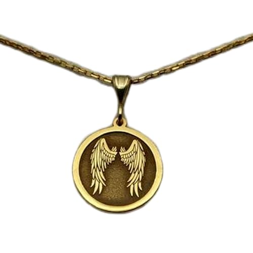 Collier ailes d'ange LKBEADS avec chaîne 45,7 cm pour look quotidien