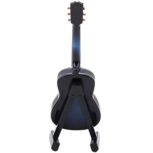 Mini gitaar, ambachtelijke miniatuur gitaar, pop grootte muzikale ornament voor weergave home decor cadeau(blue, 10CM) - Image 8