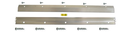 Hangman Heavy-Duty Mirror and Picture Hanger with Walldog Anchorless Screws - Aluminum: HM-18D