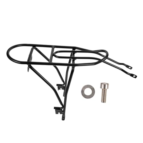 Happyyami Folding Bike Rear Rack High Elasticity Backseat Carrier for Mountain Road and Bikes Durable and Stable Bicycle Luggage