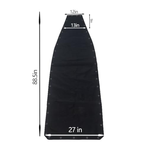 Replacement Reinforced Mesh and Durable Rope Set for Hanging Lounge Chair Chaise Lounger, with a Sleek Storage Bag Included (Mesh and Rope ONLY).