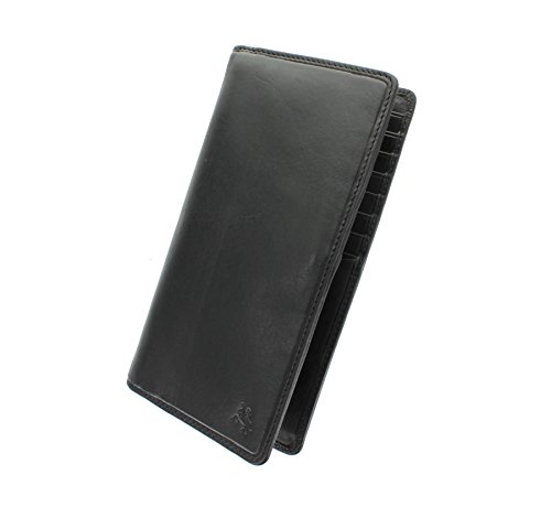 VISCONTI Portafoglio da Giacca in Pelle Collezione...