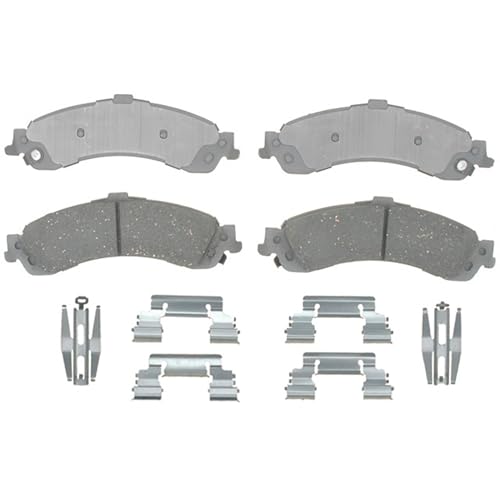 ACDelco Silver Rear Brake Pad Set with Hardware...