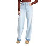 Universal Thread Women's High-Rise Wide Leg Jeans - (US, Numeric, 4, Regular, Short, Light Wash)