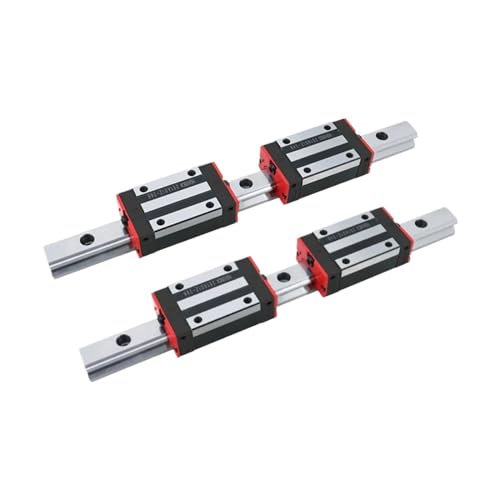 Linear Rail, Linear Sliding Gide 2pcs HGR15 Linear Square Rail 1000mm-1550mm+ 4pcs Slides Carriages HGH15CA(HGR15-1000MM)
