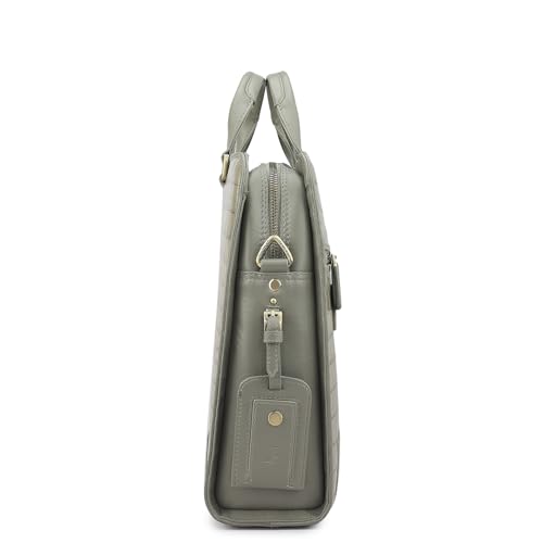 Image of Da Milano Leather Laptop Bag for Men & for Women - Fits Up To 15 inch Laptop