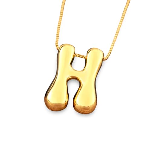 Collier alphabet avec initiale en argent pour homme et femme au style minimaliste moderne