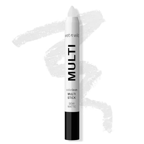 Wet N Wild 1111807 Color Icon Cream Eyeliner Eyeshadow Multi-Stick, Moisturizing, Nourishing Velvety Cream-To-Powder Buildable & Blendable Formula, Cruelty-Free & Vegan - White Pearl cover