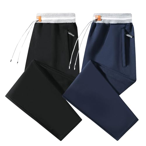 FoxQ Mens Sweatpants with Pockets Sports Joggers Athletic Running Casual Yoga Pants