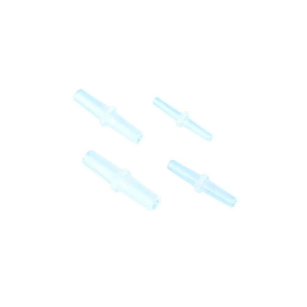 Accesorio de tubería de PP de 1,6 mm a 25 mm, conector de manguera de flujo directo constante de polipropileno Pagoda for el hogar, jardín, acuario, transporte de fluidos.(50 Pcs,5.6mm)