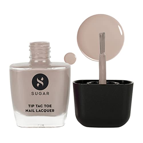 Image of SUGAR Cosmetics Tip Tac Toe Nail Lacquer Classic | Long-lasting, 100% Chip-resistant & Glossy Finish | 10ml - 18 Cookie Cutter