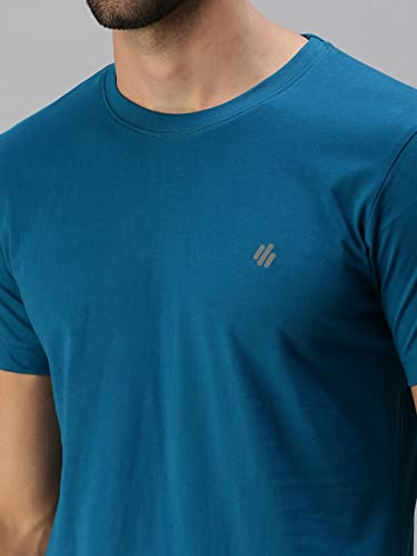 Image of ONN Men's Half Sleeves Round Neck 100% Cotton T-Shirt