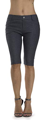 Image of Prolific Health Women's Jean Look Jeggings Tights Slimming Many Colors Spandex Leggings Pants Capri S-XXXL