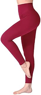 SINOPHANT Legginsy damskie, z wysokim stanem, nieprzezroczyste, elastyczne, przyjemnie miękkie, elastyczne, rozciągliwe sportowe legginsy do jogi