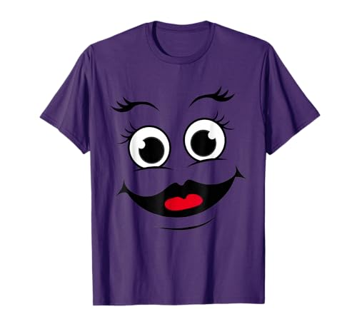 Funny Grimace Face for Halloween Costume T-Shirt