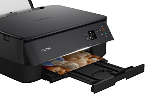 Canon PIXMA TS5350a imprimante A4 WiFi Recto-Verso Automatique à écran Couleur Multifonction (imprimante Photo Maison et Bureau, Scan, Copie), Noir – Image 5