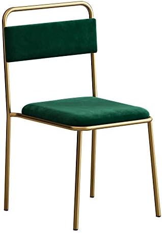 Light Luxury Gray Armless Stackable Dining Chair | Hollow Back Design for Bedroom & Restaurant | Modern Negotiation Seating Solution