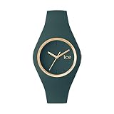 Resistente hasta 10 ATM Ice-Watch ICE glam forest Urban chic, Reloj verde para Mujer con Correa de silicona, 001062 (Medium)
