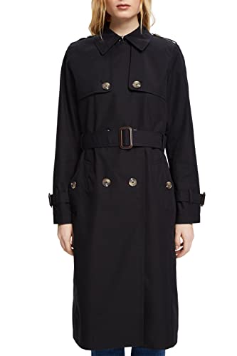 ESPRIT Damen 013EE1G327 Jacke, 001/BLACK, M