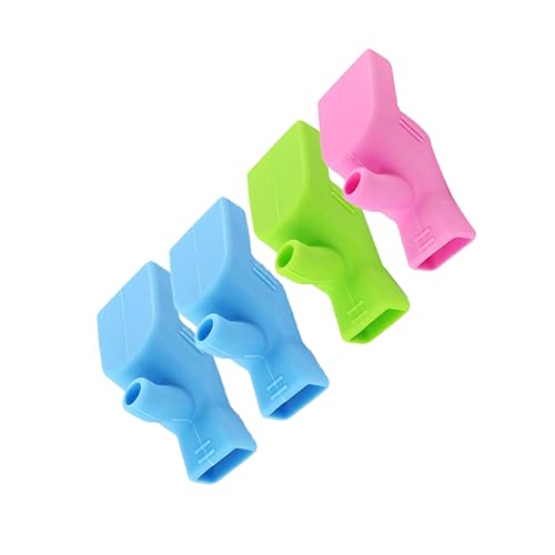 RORPOIR 4 Pcs extensão de torneira Escova de dentes portátil extensor de torneira extensor de bica e