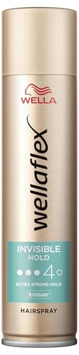 Wella Wellaflex Invisible Hold Hairspray Flexible Extra Strong Hold Vegan 48H Hold 400ml