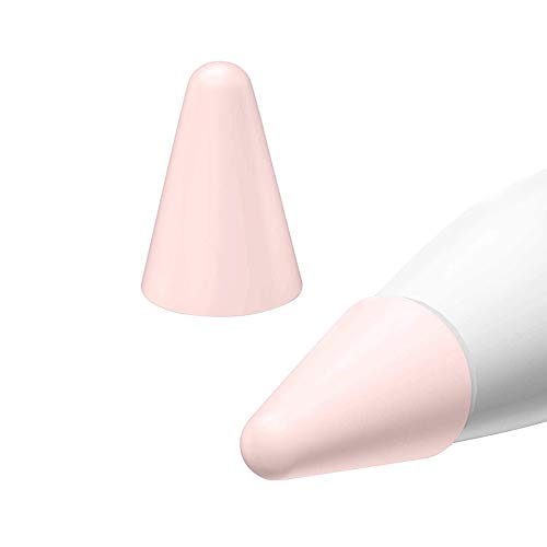 PZOZ 6個入り Apple Pencil ペン先 アップルペンシル 2 保護 カバー 第1世代/第二世代 ペン先 つけペン 超薄 tips 脱着简单 摩擦を増やす 静かな 滑り止め