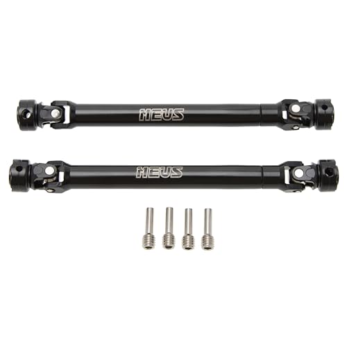 MEUS RACNIG 2pcs SCX10 Driveshafts for 1/10 RC Crawler Axial SCX10/Tamiya CCO1/Redcat Gen8 etc.....