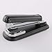 Generic Commercial Grade Stapler for Office Use, Metal Construction with Rotatable Head, Capacity of 20 Sheets, Black