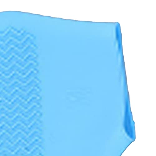 Aramox Rainproof Shoes Covers, Portable Silicone Waterproof Overshoes Blue Non Slip For Outdoor (M) #TOP4