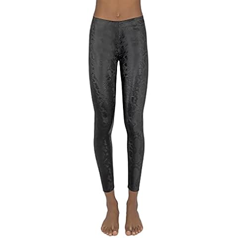 JOPHY & CO - Skinny Hose für Damen, schwarz, bi-elastisch, aus Kunstleder Cover