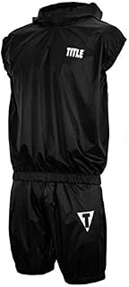 TITLE Pro Set Vulcanized Rubber Sauna Suit With Hood, X-Large