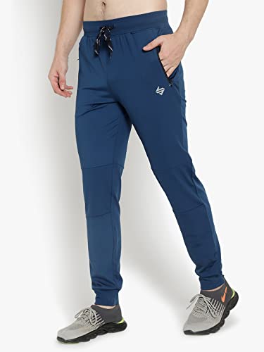 Image of John Ally Jogger Trackpant for Men with Two Zipper Pockets and Premium Fabric. Sweat Wicking, Stretchable for Gym, Yoga, Training, Sports, Running and Casual wear.