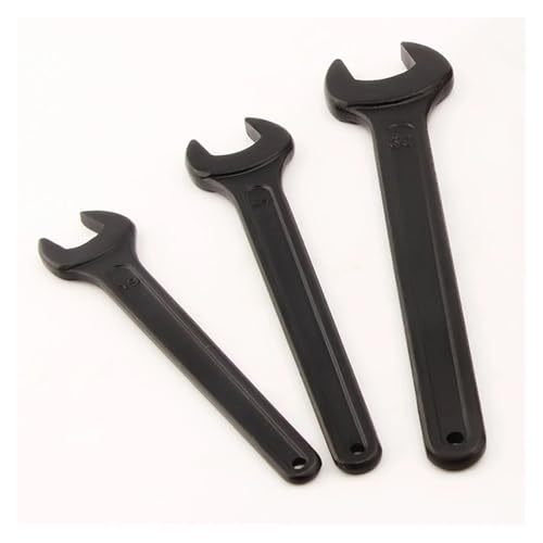 ZXYZXYZZ Heavy Duty Single Open End Wrench Black Spanner(32mm)