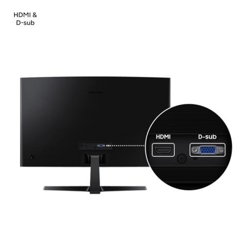 Samsung 24" Curved Monitor 1800R 100Hz 4ms Black - Image 7