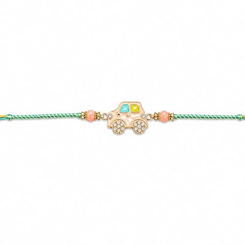 Image of I Jewels Fancy Cartoon Kids Rakhi With Roli Chawal & Rakshabandhan Card for Bro /Brother /Bhai