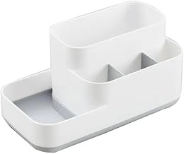 Bathroom Sink Caddy Storage Box for Soap Hand Wash Tooth Brush Makeup Organizer Cosmetic Storage Box Cosmetics Shaving Kit and Toiletry Stand Makeup Stand (Pack of 1)