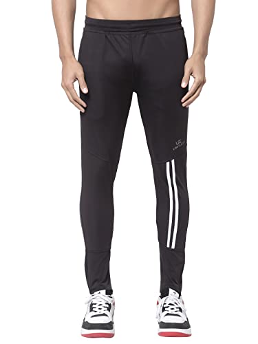 Image of UZARUS Men's Stretchable Joggers Track Pants for Gym, Yoga, Workout and Casual Wear with Towel Holder Loop