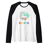 Photo Gallery chase your dreams unicorno maglia con maniche raglan Photo Gallery chase your dreams unicorno maglia con maniche raglan