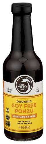 B.ig Tree Farms Coco Aminos Ponzu Orgánico 10 fl oz (Paquete de 6)
