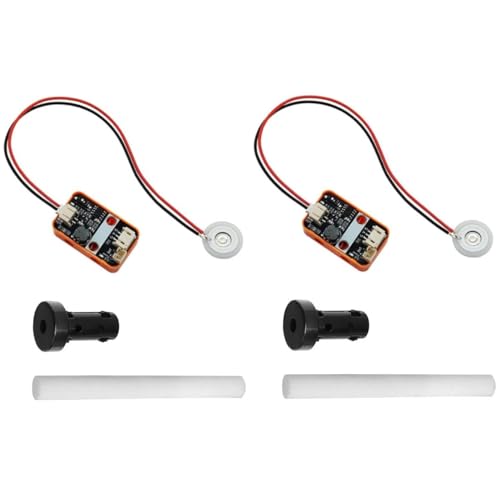 2-Pack Programmable Humidifier Module Small Ultrasonic Atomizer Module DC 5V Mist Maker Fogger 108KHz Ceramic Humidifier DIY Kit for Arduino ESP32 Raspberry Pi