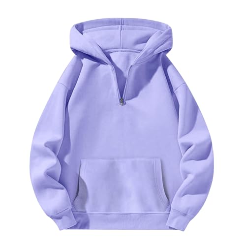 Quarter Zip Pullover Women丨Oversized Pockets Hoodies Trendy Outfits For Women 2025 Cute Fashion Casual Sweatshirts3