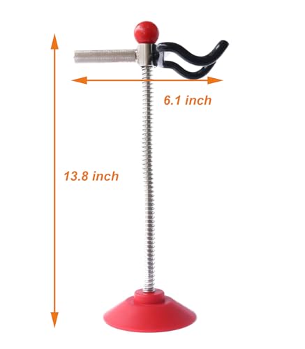 Image of 13.8 inch Steering Wheel Holder Alignment and 30 inch Brake Pedal Depressor Tool Accelerator and Clutch Pedal Four Wheel Alignment Kit Tool