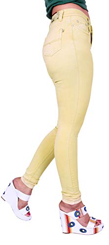 Image of FCK-3 Stretchable Denim Pencil Fit Regular Fit High Waist Jeans for Women