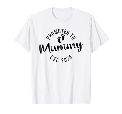 Promoted To Mummy 2024 Maglietta