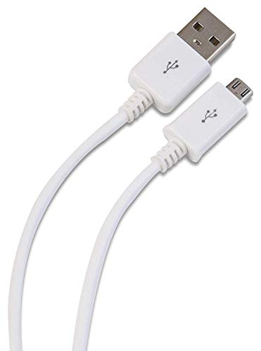 CENXINY Cable de carga micro USB (blanco)