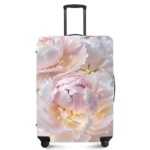 ANNA QUEEN �g���x�����Q�b�W�J�o�[�A�X�[�c�P�[�X�v���e�N�^�[ - �L�k��&���h�~�g���x���o�b�O�J�o�[�A����\�őϋv��������A���A����A��������ی�B, �s���N�̉��O�̉ԁB, L(fits 28-30Inch suitcase)