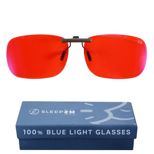 Image of 100% Blue Light Blocking Glasses - Women + Men - Better Sleep - Anti Eye Strain Protection - Computer Screens Gaming