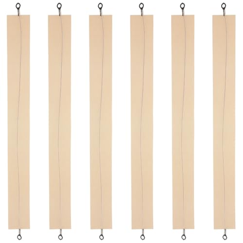 SHINEOFI 6 Tiras Calentadoras para Sellador Térmico Manual, Alambre de Repuesto 2 Mm Cinta, 300 Mm de Largo, Compatible para Termosellado en Cocina y Envasado Doméstico