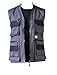 Bitco Ohm Multi-Pockets Tool Vest Reinforced with Cordura, Waterproof Fabric, Soft Lining, Construction, Repair, Horticultural, Large